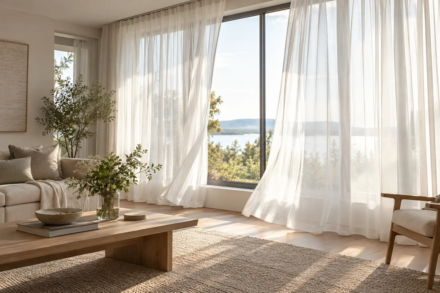 Light sheer — Gentle movement