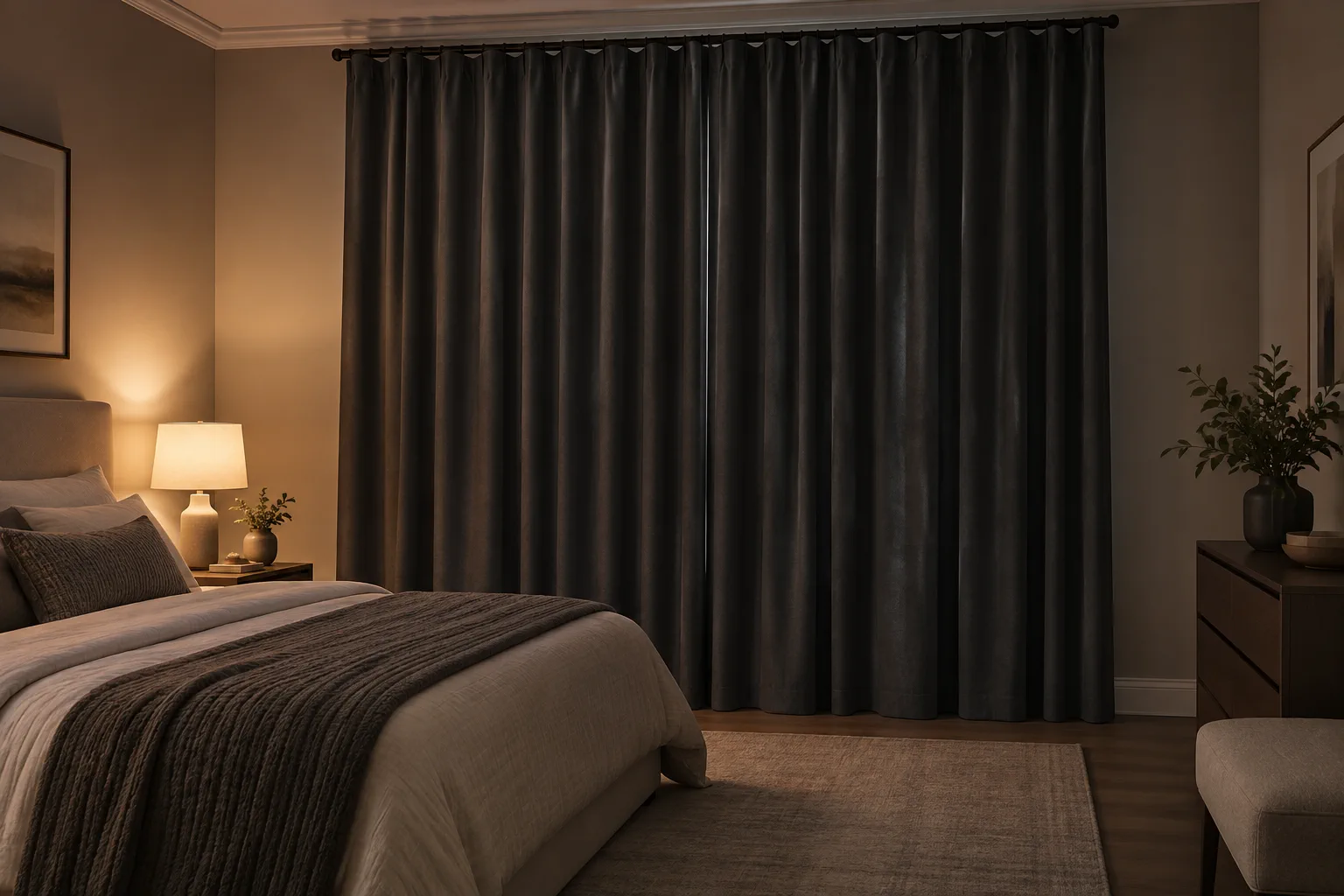 Classic blackout — Significant light reduction